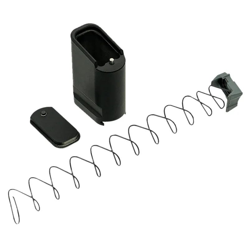 Shield Arms SAS15ME10BLK Magazine Extension Extended 10rd Compatible w/ Shield Arms S15 Magazine Black Anodized Aluminum