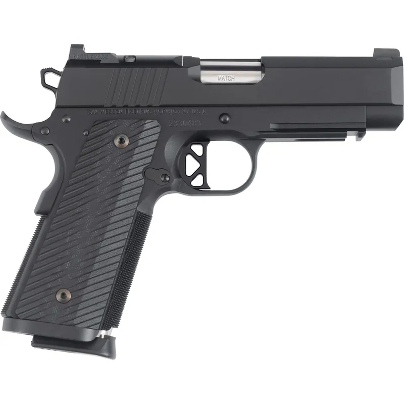 Dan Wesson 01798 TCP 45 ACP 8+1 4" Black G10 Grip