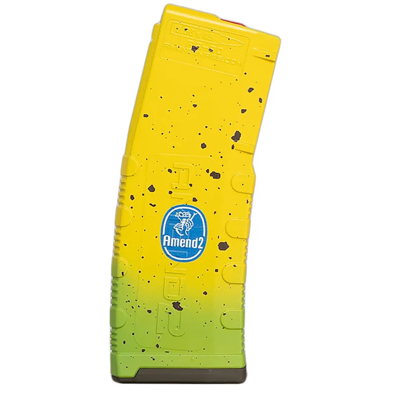 Amend2 556BANANA30 Banana MOD-2 5.56 NATO AR-15 30rd Yellow/Green