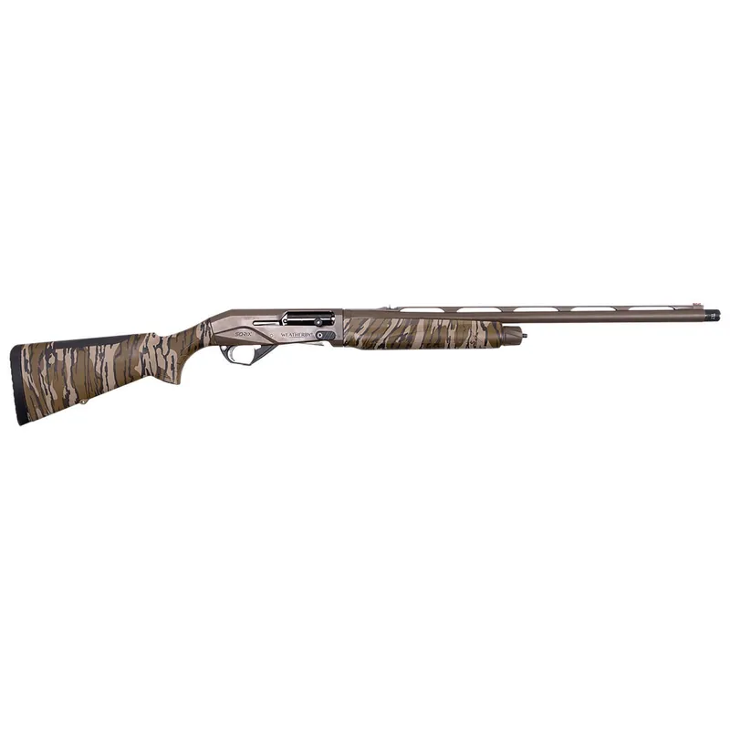 Weatherby XTB1224SMG Sorix Turkey Compact 12 Gauge Semi Auto 3.50" 2+1 24" Burnt Bronze Cerakote Vent Rib Barrel & Drilled & Tapped Receiver, Fixed Mossy Oak Bottomland Synthetic Stock, Ambidextrous