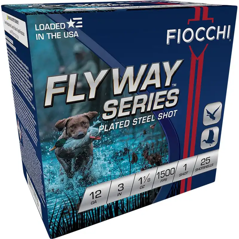 Fiocchi 123ST1 Flyway 12Gauge 3" 1 1/8oz 1Shot 25 Per Box/10 Case