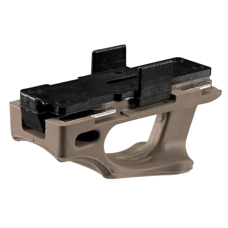 Magpul MAG020-FDE Ranger Plate Made of Stainless Steel w/ Overmolded Santoprene Rubber & Flat Dark Earth Finish for 5.56x45mm NATO USGI 30-Round Aluminum Magazine/3 Per Pack