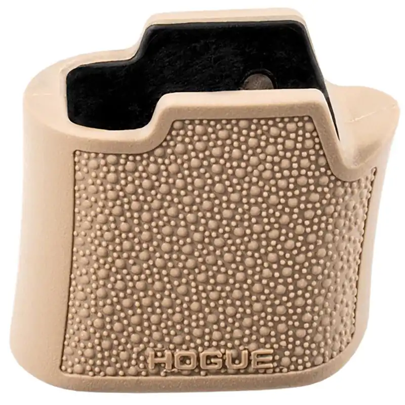 Hogue 18043 OverMolded Extension Base Pad Cobblestone Fits Sig Sauer P365 15rd FDE Rubber
