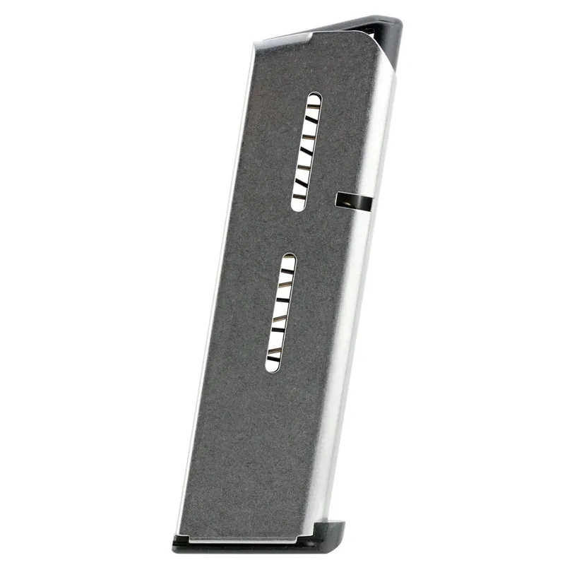 Wilson Combat 47CHV 1911 7rd Detachable w/ Lo-Profile Steel Floor Plate 45 ACP+P Stainless Steel