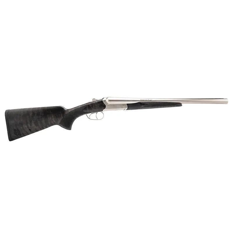 Heritage Mfg BL41018NI Badlander 410 Bore Break Open 2rd 18.50" Nickel Side By Side Barrel & Receiver, Fixed Turkish Walnut Wood Stock