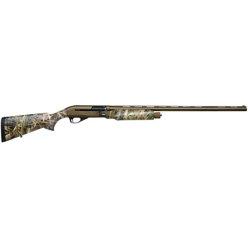 Gforce Arms GFTWO1228MO2 Two 12 Gauge Semi-Auto 3" 28" Bronze Cerakote Vent Rib Barrel, Bronze Cerakote Receiver, Adj Shim Mossy Oak Habitat Synthetic Stock