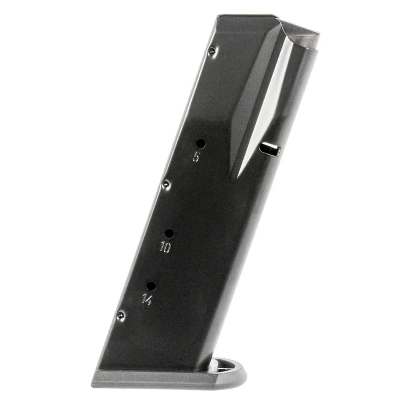 Mec-Gar MGWIT40LFAFC Tanfoglio 14rd 40 S&W, Fits Tanfoglio Witness Large Frame, Blued w/Anti-Friction Coating Carbon Steel