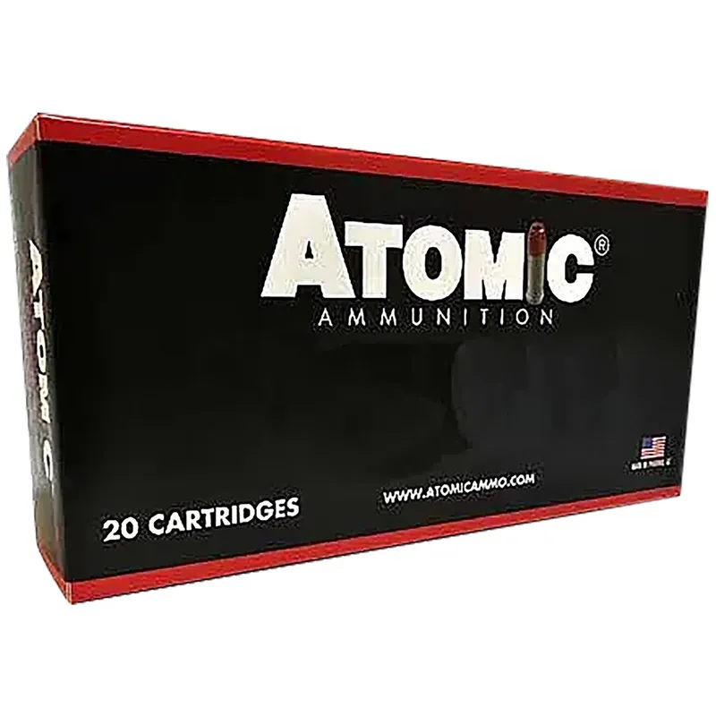 Atomic Ammunition 04911 Pistol Subsonic 357Mag 230gr Lead Hollow Point 20 Per Box/10 Case