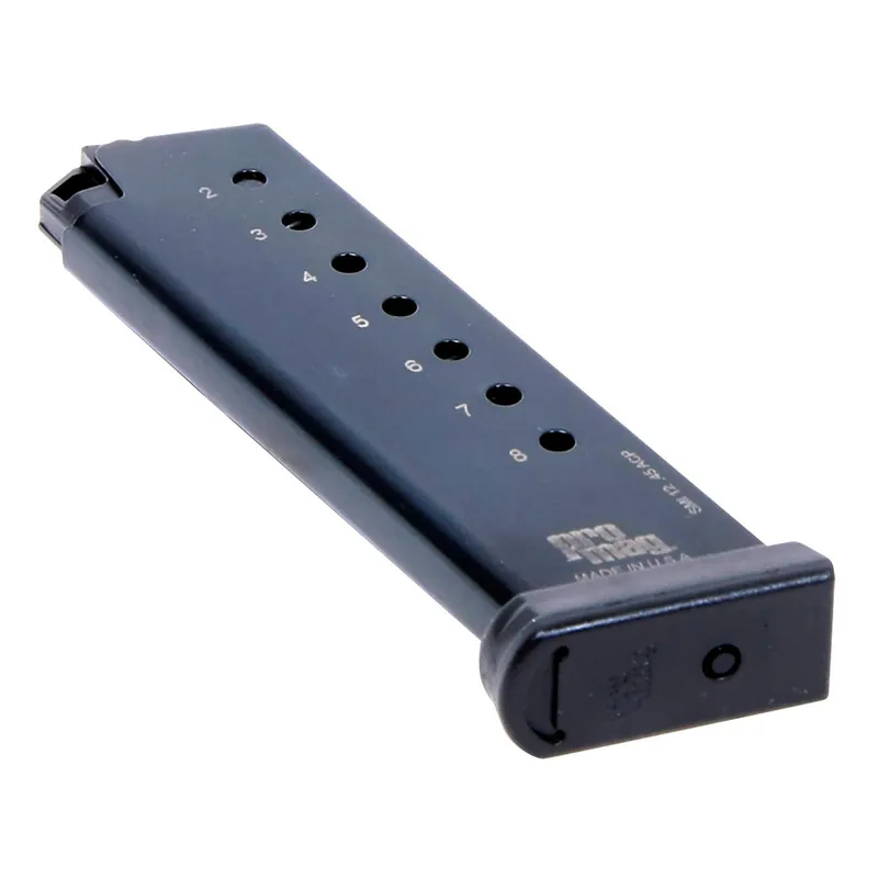 ProMag SMI12 8rd 45 ACP Fits S&W 645/4506/4566/4586 Blued Steel