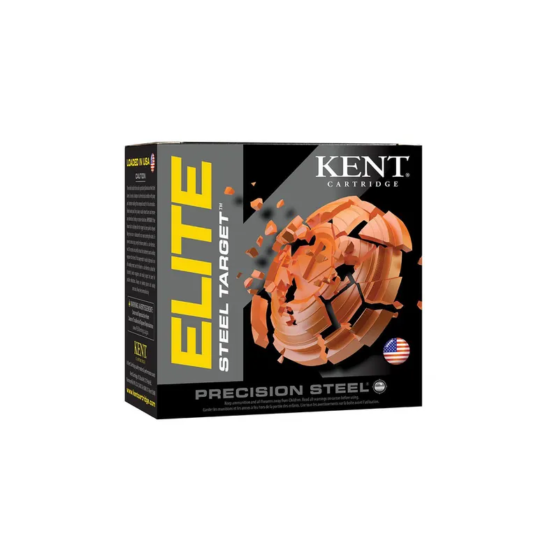 Kent Cartridge E20ST247 Elite Steel Target 20 Gauge 2.75" 7/8 oz 7 Shot 25 Per Box/ 10 Case