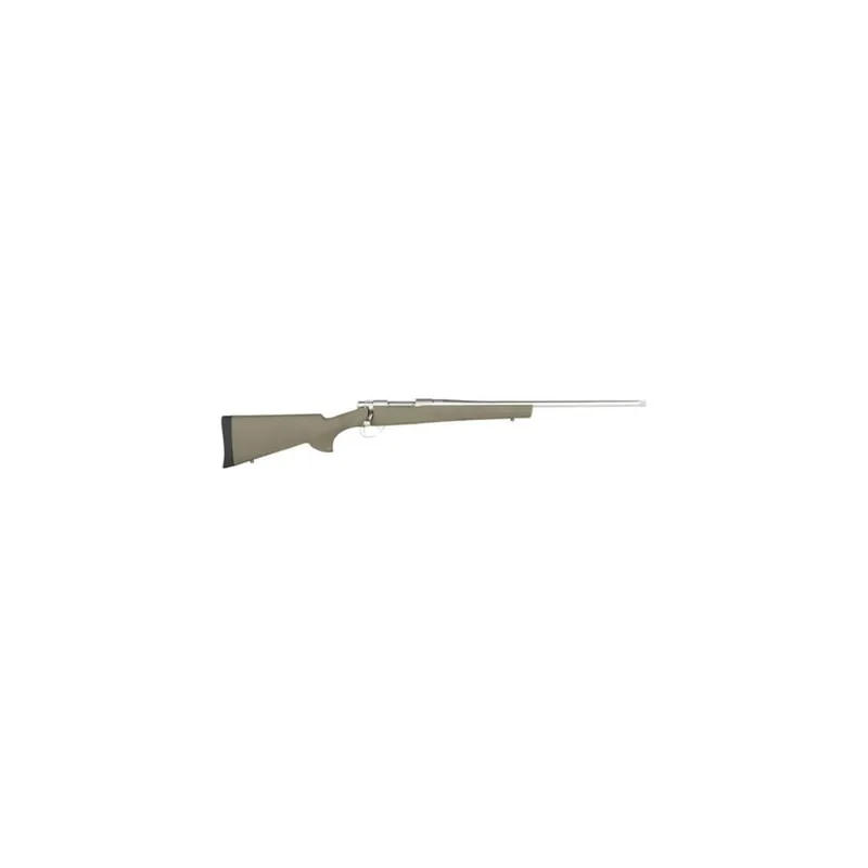 Howa HGR73113 M1500 Hogue Full Size 308 Win 5+1 22" Stainless Steel Threaded Barrel, Drilled & Tapped Stainless Steel Receiver, Hogue OverMolded OD Green Synthetic Stock, Right Hand