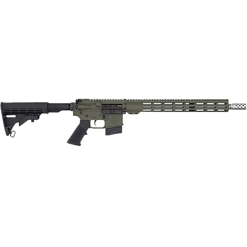 Great Lakes Firearms GL15350SSODG16 GLFA 350 Legend 5rd 18" Stainless Threaded Barrel, OD Green Cerakote Picatinny Rail Aluminum Receiver, M-LOK Handguard, Black Synthetic Stock, Mil-Spec Grip