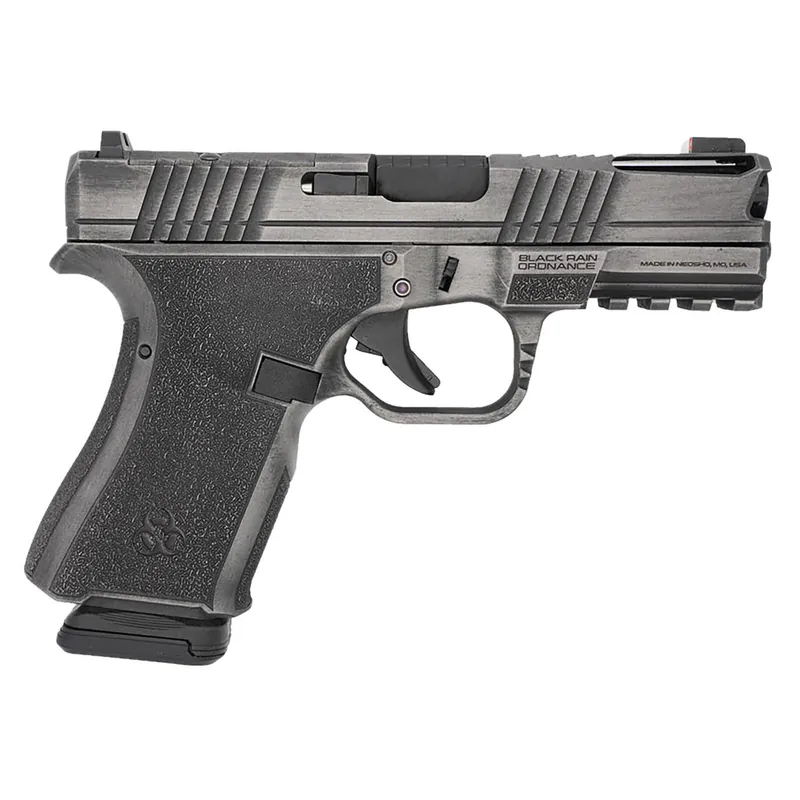Black Rain Ordnance FLP9MMGMGB Compact Frame 9mm 15+1 4" Stainless Steel Slide