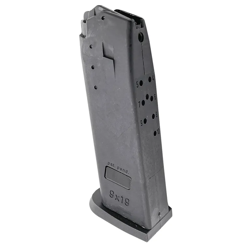 HK 50248611 USP Black Detachable 10rd 9mm Luger (Full Size)