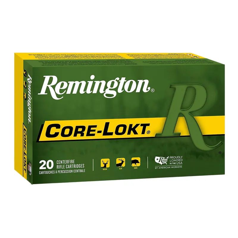 Remington Ammunition 20057 Core-Lokt 6.5PRC 140gr Pointed Soft Point 20 Per Box/10 Case