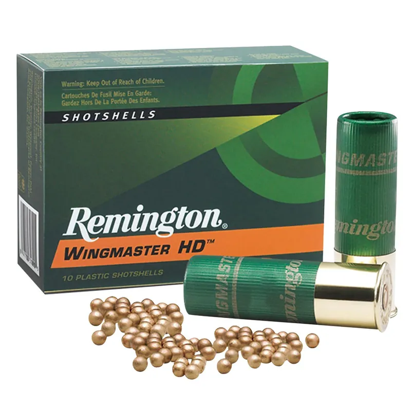 Remington Ammunition 20763 Wingmaster HD 20Gauge 3" 1 1/8oz 4Shot 10 Per Box/10 Case