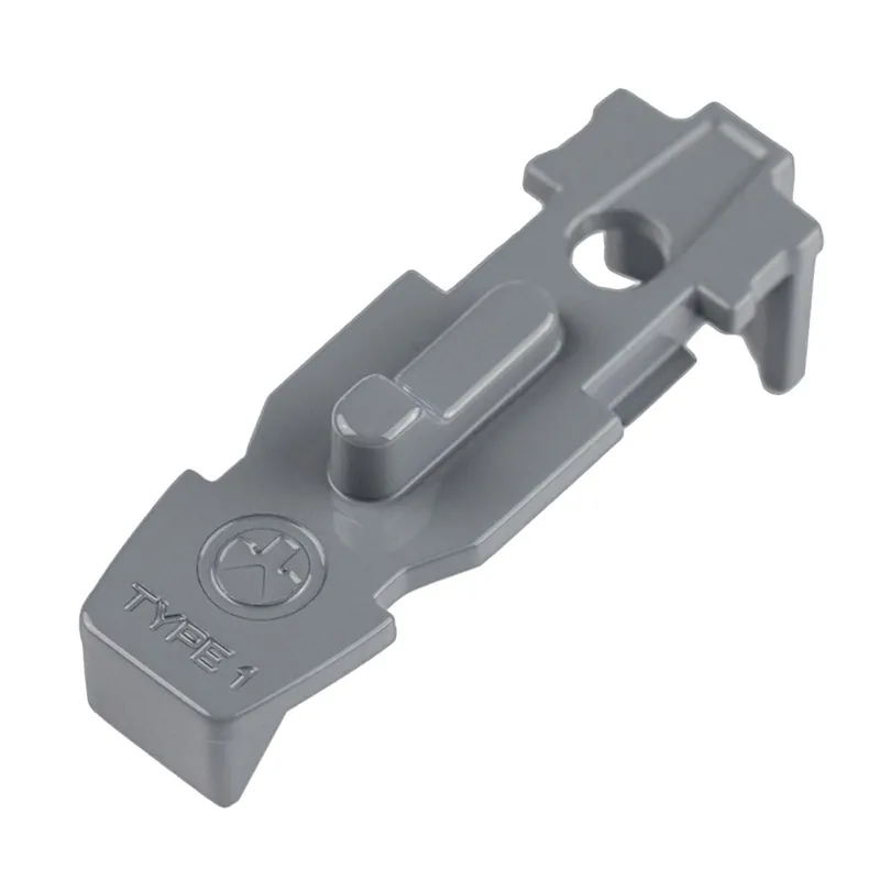 Magpul MAG803-GRY Tactile Lock-Plate Type 1 Made of Polymer w/ Stealth Gray Finish & 1/8" Single Ridge for PMAG 10/20/30 AR/M4 GEN M3/AR 300 B GEN M3 Floor Plates/5 Per Pack