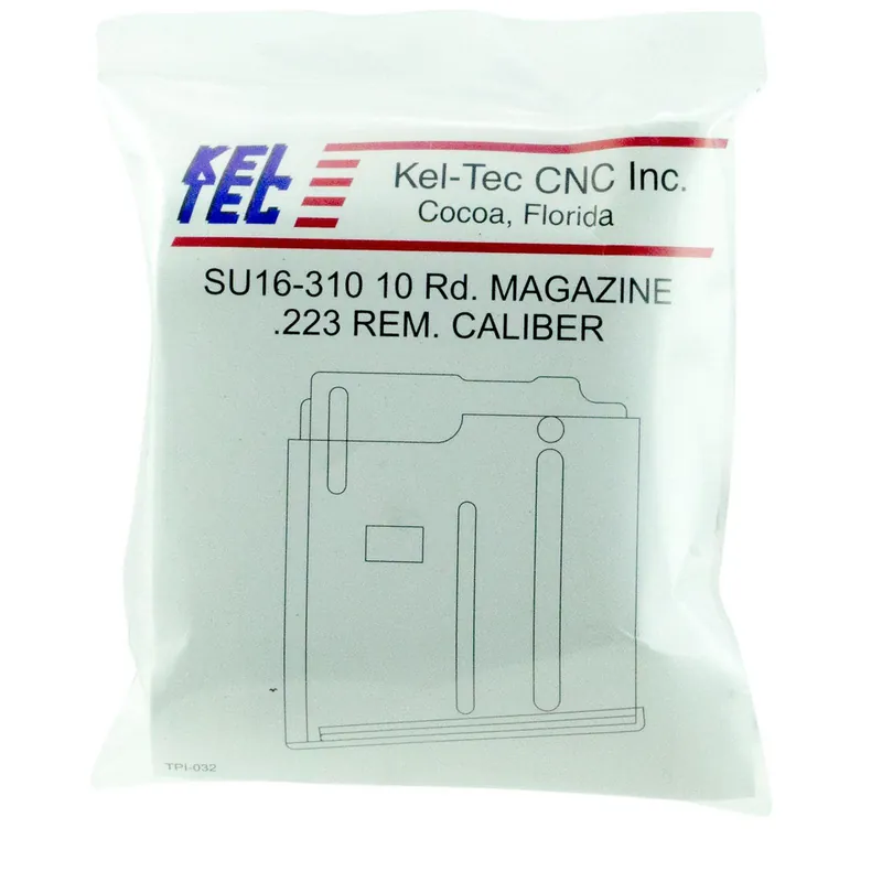 Kel-Tec SU16PLR16310 PLR/SU-16 Blued Detachable 10rd 5.56x45mm NATO