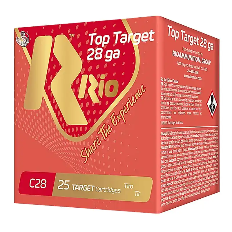 Rio Ammunition RCHV286 Game Load 28Gauge 2.75" 1oz 6Shot 25 Per Box/10 Case