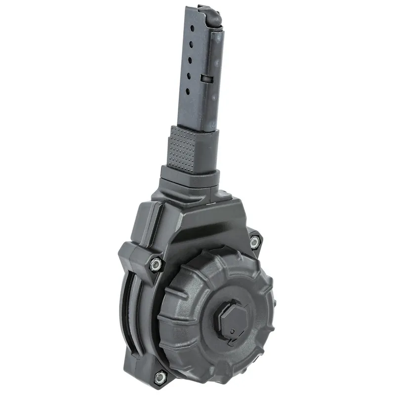 ProMag DRMA39 Standard 32rd Drum 380 ACP Fits Ruger LCP Black Polycarbonate