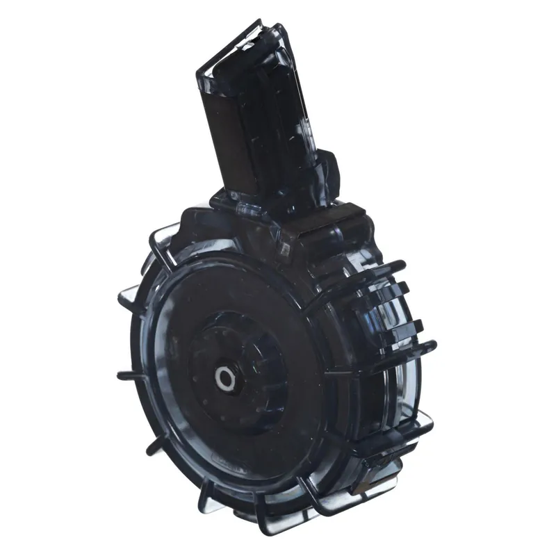 ProMag REMA2 Standard 30rd Drum 22 LR Fits Remington 597 Smoke Polycarbonate