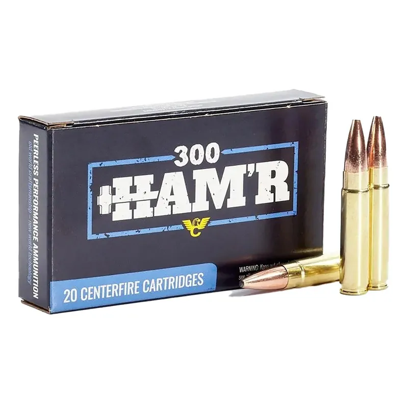 Wilson Combat A300HMR135HB HAM‘R Bonded 300 HAM‘R 135 gr Speer HAM‘R Bonded 20 Per Box/ 10 Case