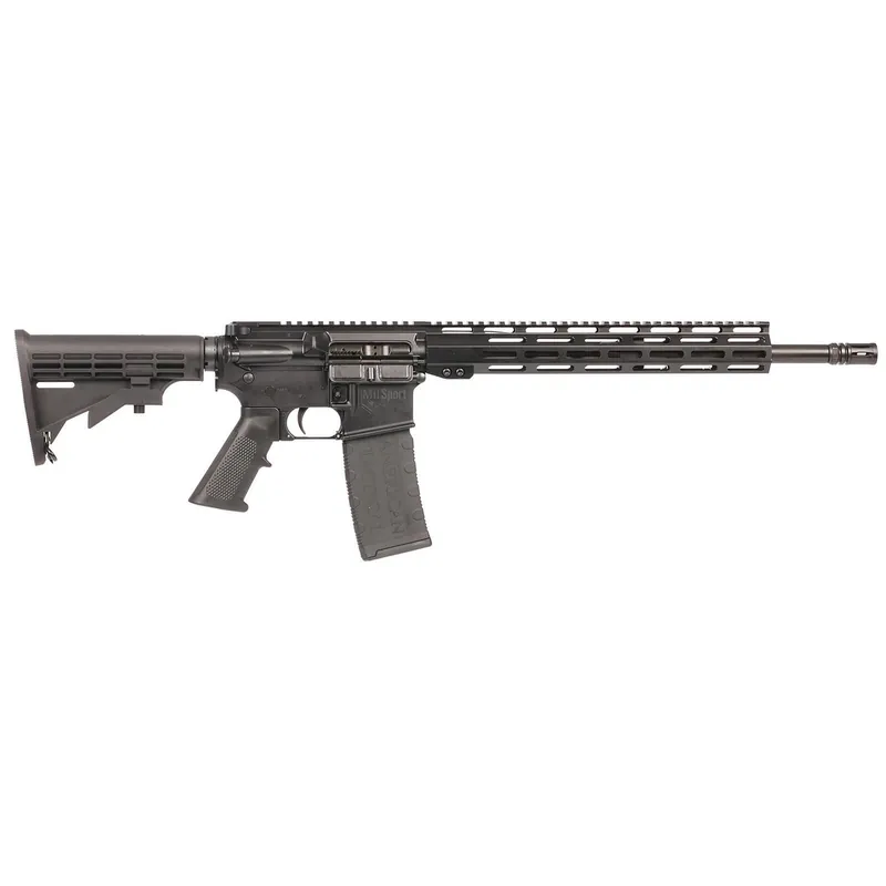 ATI ATIG15MS556ML13 MilSport 5.56x45mm 30+1 16" Black Threaded Barrel, Matte Black Picatinny Rail Receiver, 13" M-LOK Handguard, Black 6 Position Rogers Super-Stoc, Black Polymer Grip