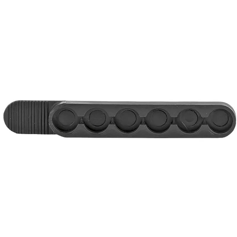 DeSantis Gunhide T11BAZZZ0 Swift Strip made of Polymer with Black Finish for 38 Special, 357 Mag S&W J Frame Holds up to 6rds