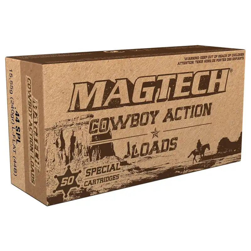 Magtech 44B Cowboy Action 44S&WSpl 240gr Lead Flat Nose 50 Per Box/20 Case