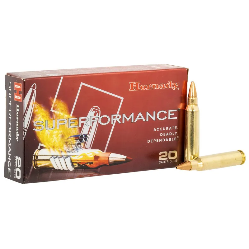 Hornady 83292 Superformance 223Rem 50gr Copper Alloy eXpanding 20 Per Box/10 Case