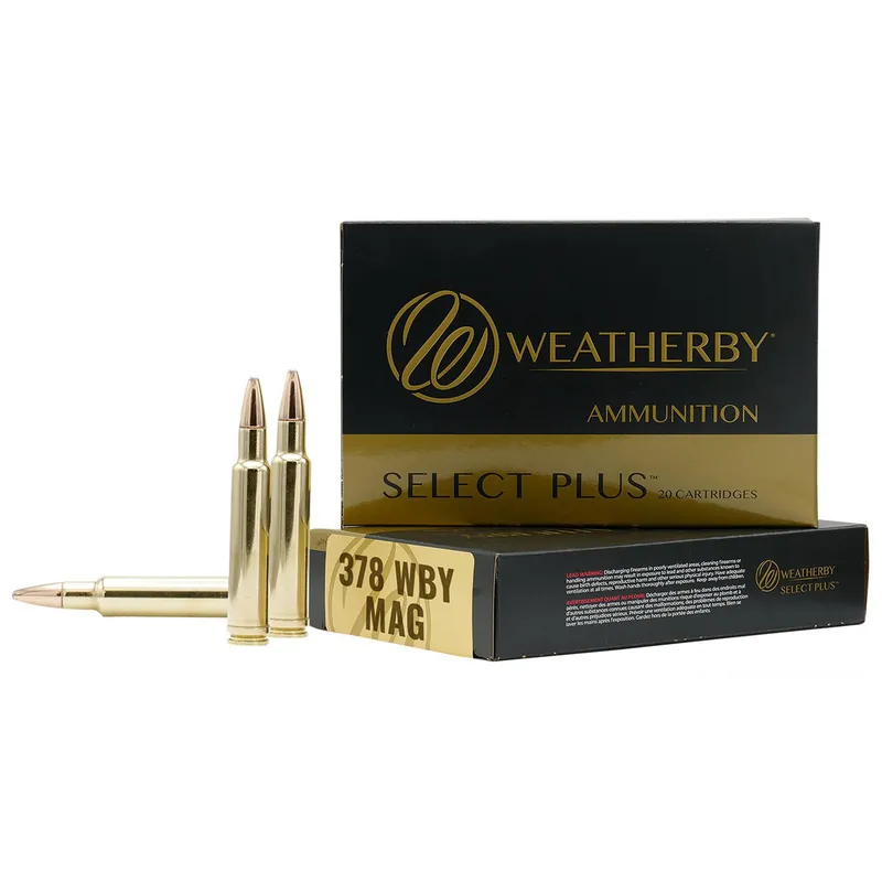 Weatherby B378270TSX Select Plus 378WthbyMag 270gr Barnes TSX Lead Free 20 Per Box/10 Case