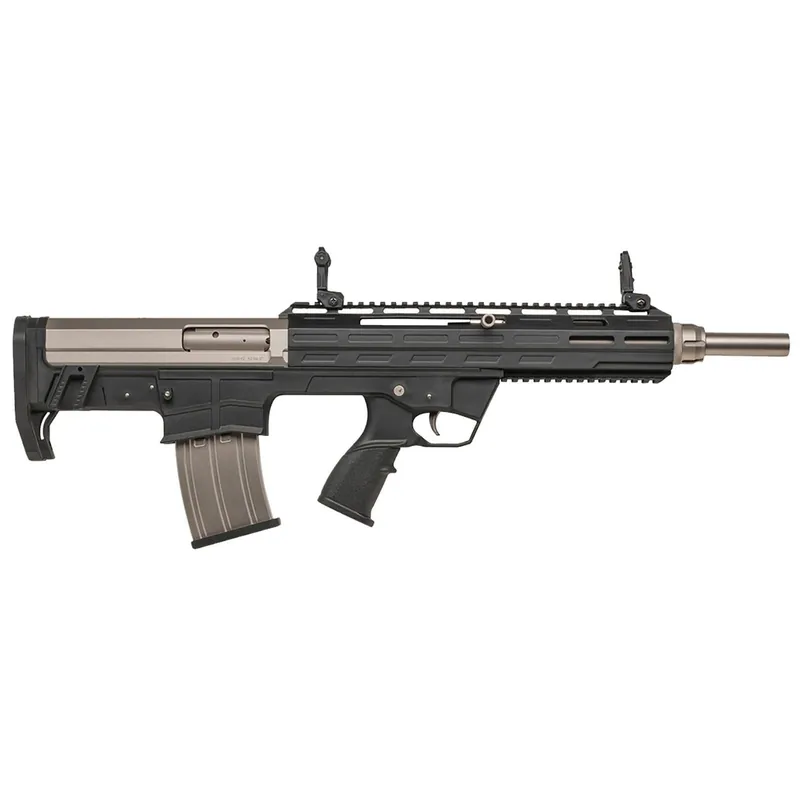 SDS Imports 21000107 TAR 12MP 12 Gauge 3" 5rd 18.50" Nickel Marine Benelli/Mobil Polymer Stock