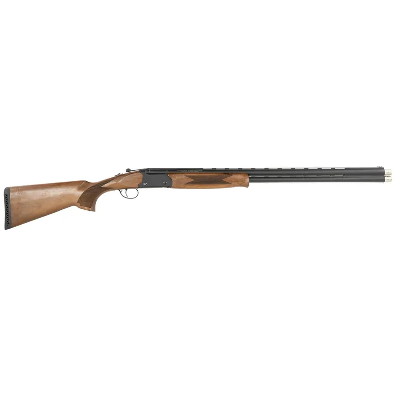 Gforce Arms GF5B1228 GF5 Filthy Pheasant Full Size 12 Gauge Break Open 3" 2rd 28" Black Over/Under Vent Rib Barrel, Black Aluminum Receiver, Fixed Turkish Walnut Stock, 5 Chokes