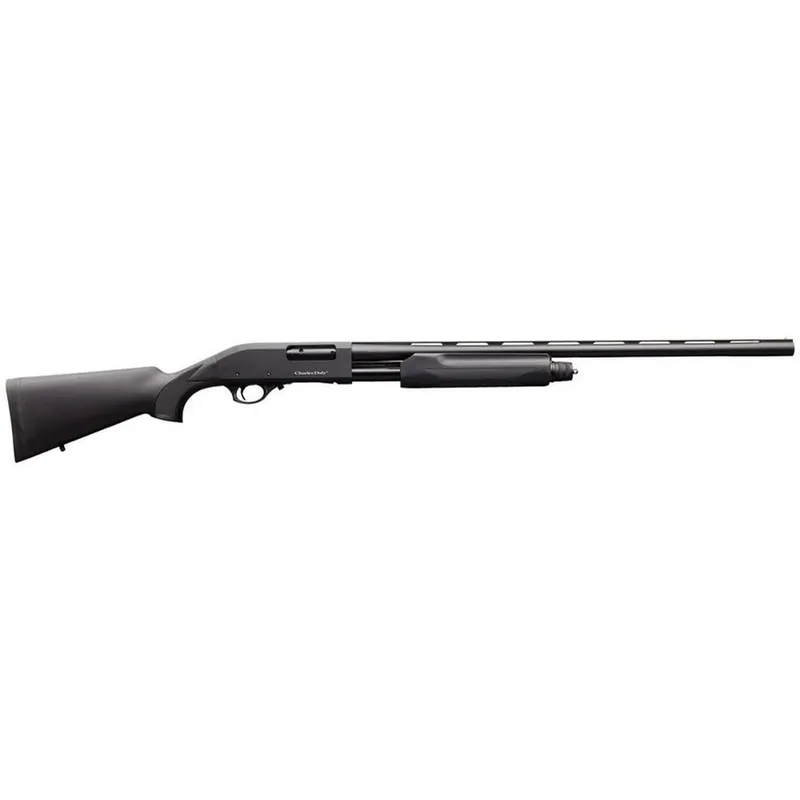 Charles Daly 930223 301 20 Gauge 3" 4+1 26" Vent Rib Blued Barrel, Black Anodized Aluminum Receiver, Checkered Black Synthetic Stock & Forend, Auto Ejection, Includes 3 Choke Tubes