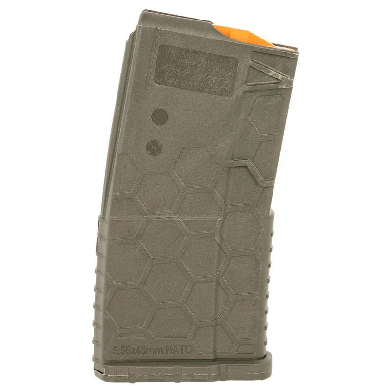 Hexmag HX1020AR15ODG Shorty OD Green Polymer 10rd 5.56x45mm NATO for AR-15