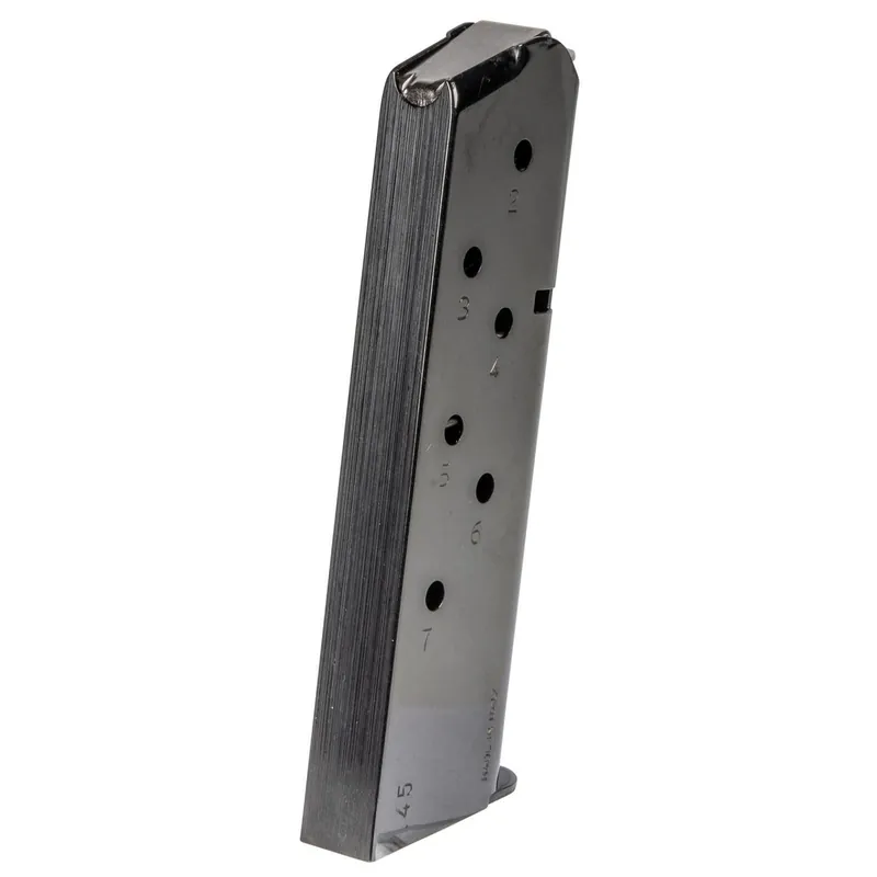 Mec-Gar MGCG4507B 1911 Government 7rd 45 ACP, Blued Carbon Steel