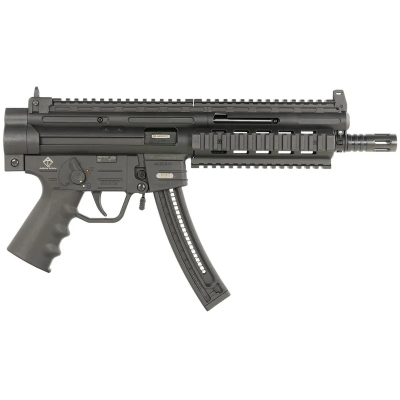 ATI GERGGSG1622P GSG-16 22 LR 22+1 16.25" Black Non-Threaded Barrel, Black Picatinny Rail Receiver, Polymer Grip
