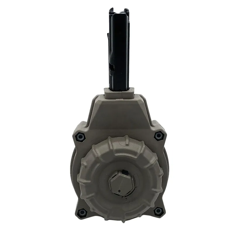 ProMag DRMA80-FDE 55rd Drum 5.7x28mm Fits AR Style Flat Dark Earth DuPont Zytel Polymer
