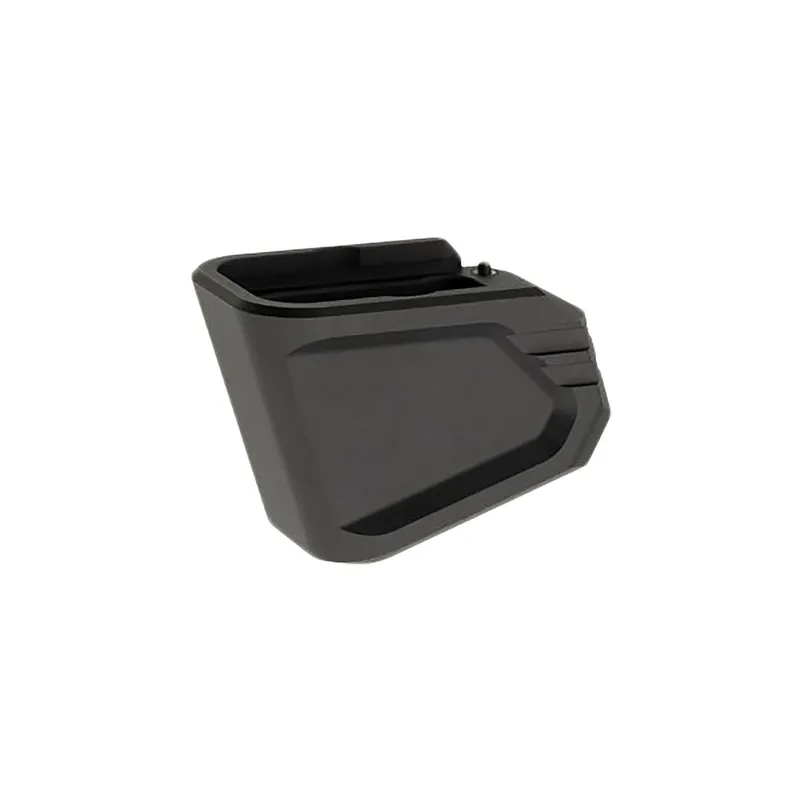 Tyrant CNC TDG17MAGEXBLK Magazine Extension Fits Glock 17/22/34/35/19X Black Aerospace Grade Aluminum