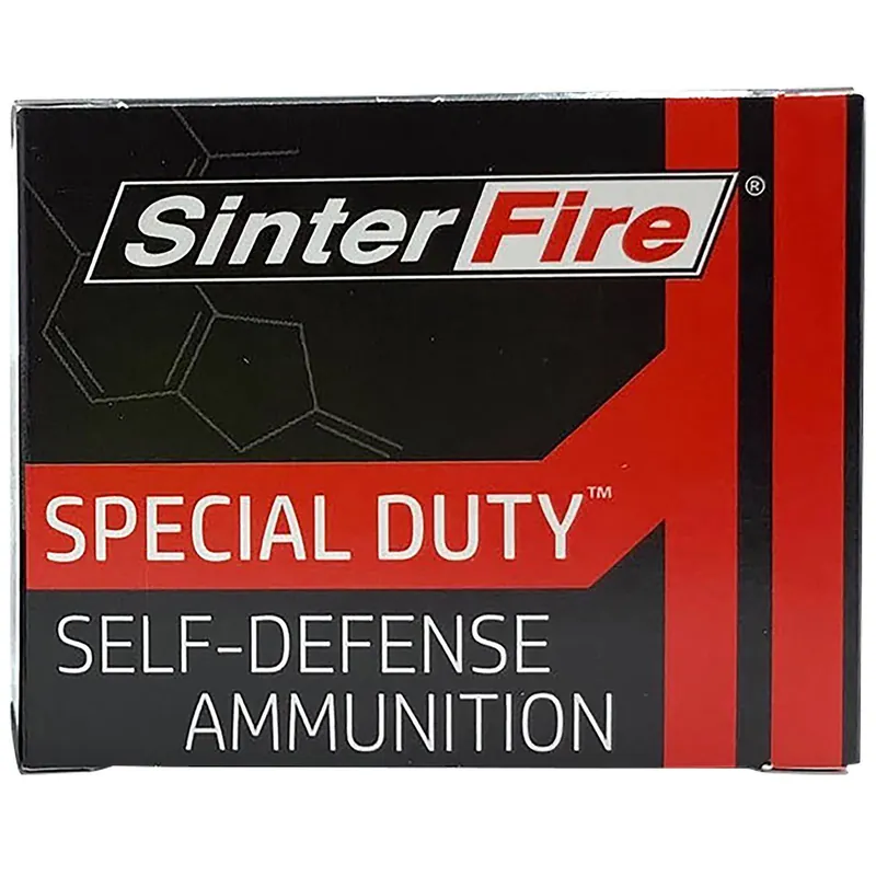 SinterFire Inc SF40125SD Special Duty (SD) 40S&W 125gr Lead Free Frangible Hollow Point 20 Per Box/10 Case