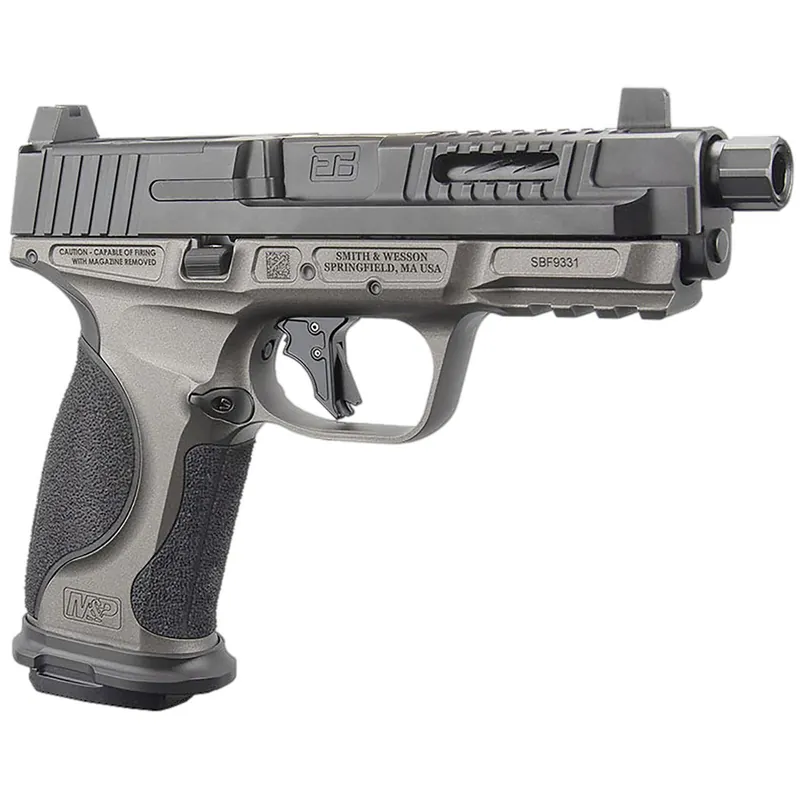 Ed Brown MPMETALF1 9mm 17+1/19+1 4.65" Black Nitride Slide/Barrel Tungsten Gray Cerakote Frame