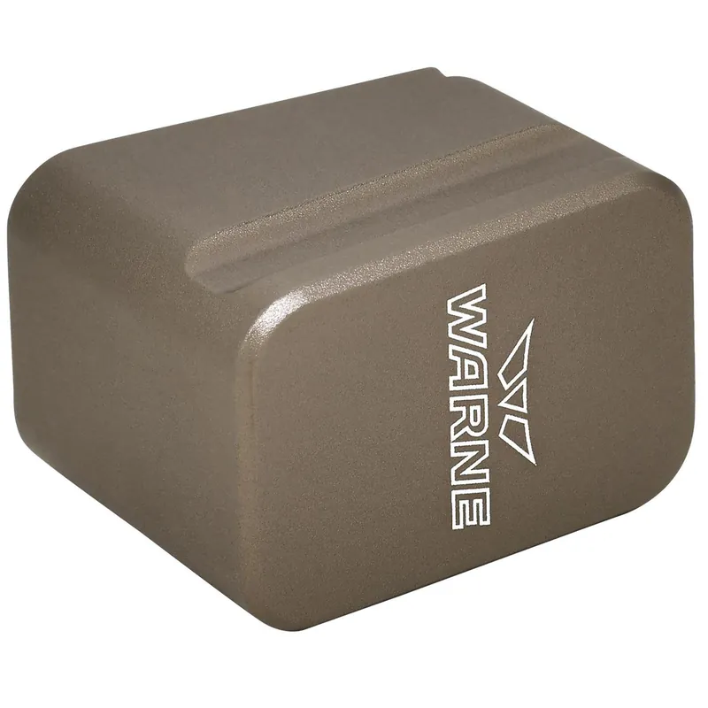 Warne 3113 Magazine Extension made of 6061-T6 Aluminum with Hardcoat Anodized Flat Dark Earth Finish for Glock 17, 22 Magazines (Adds 5rds 9mm Luger, 4rds 40 S&W)