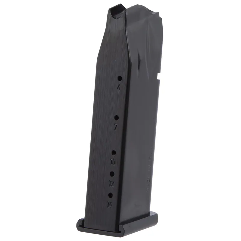 Mec-Gar MGP144514AFC Para Ordnance 14rd 45 ACP Fits Para Ordnance P-14, Blued w/Anti-Friction Coating Carbon Steel