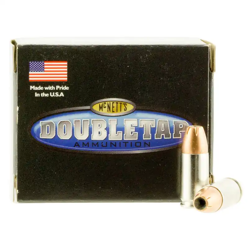 DoubleTap Ammunition 9MM165EQ Home Defense 9mmLuger+P 165gr Jacketed Hollow Point 20 Per Box/50 Case