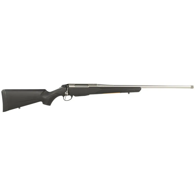 Tikka JRTXB37022MT T3 Lite Full Size 7mm Rem 3+1 22.40" Stainless Threaded Barrel, Drilled & Tapped Stainless Steel Receiver, Fixed Black Synthetic Stock, Right Hand