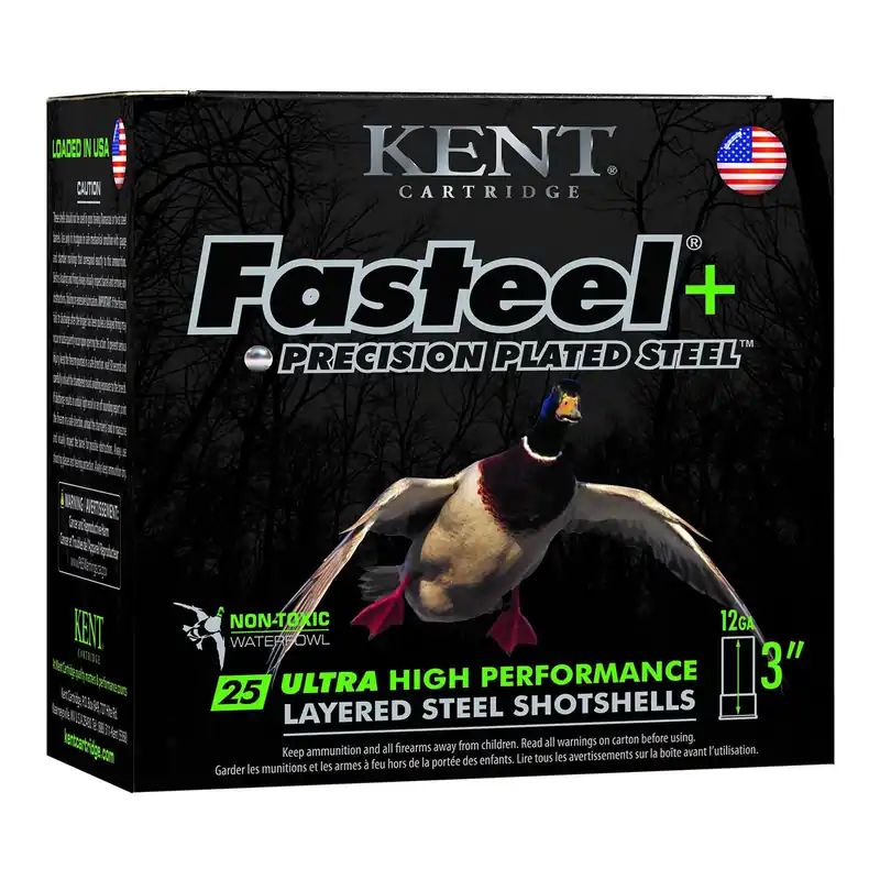 Kent Cartridge K123FSP364X6 Fasteel + 12 Gauge 3" 1 1/4 oz 4/6 Shot 25 Per Box/ 10 Case