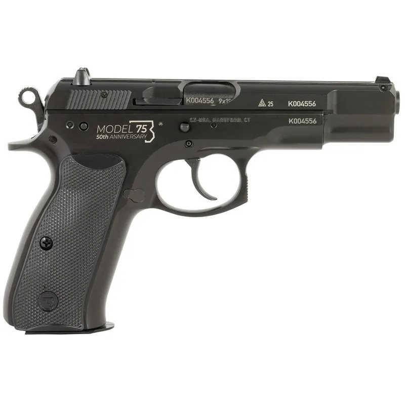 CZ-USA 01114 CZ 75 BD 50th Anniversary 9mm Luger 10+1