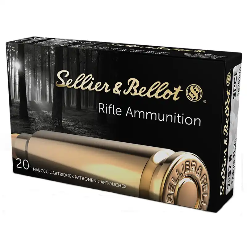 Sellier & Bellot SB757RA Rifle 7x57R 173gr Soft Point Cut Through Edge 20 Per Box/20 Case