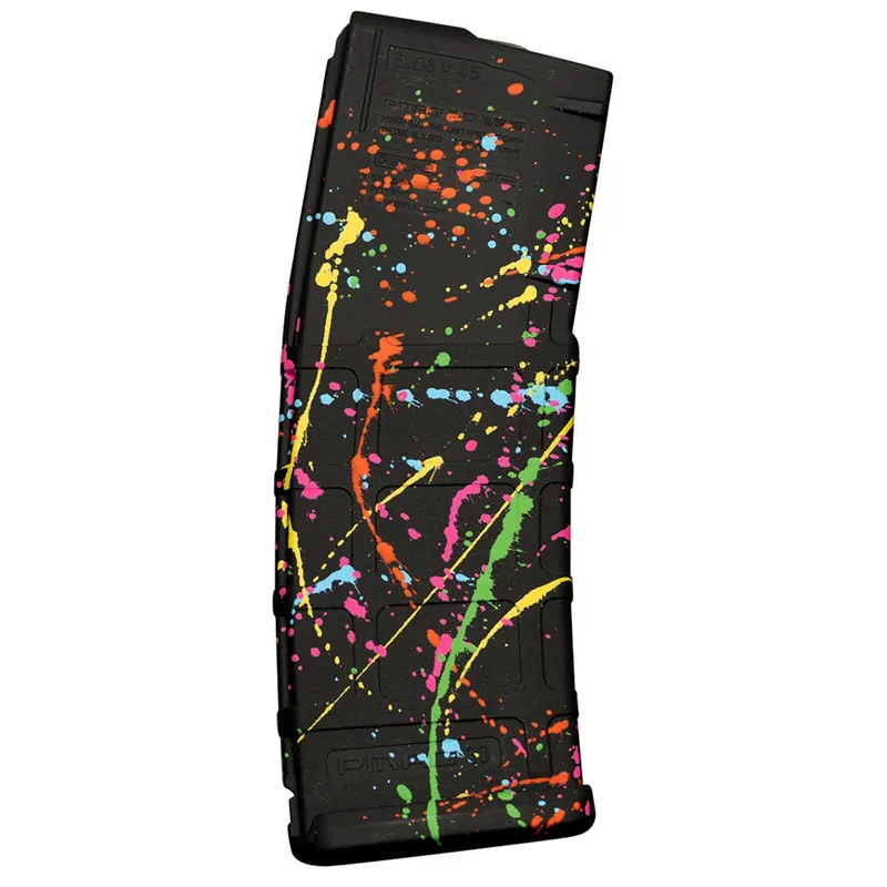 Weapon Works 228049 PMAG GEN M2 MOE 30rd 5.56x45mm NATO Splatter Polymer Fits AR-15