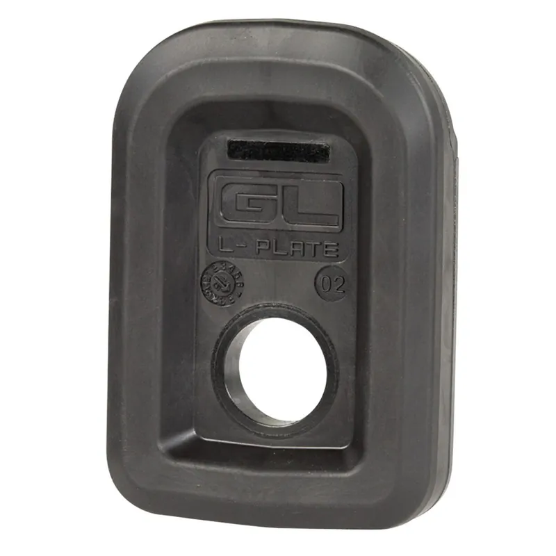 Magpul MAG567-BLK GL L-Plate Made of Polymer w/ Over Molded Rubber & Black Finish for PMAG 17 GL9/15 GL9 Magazines